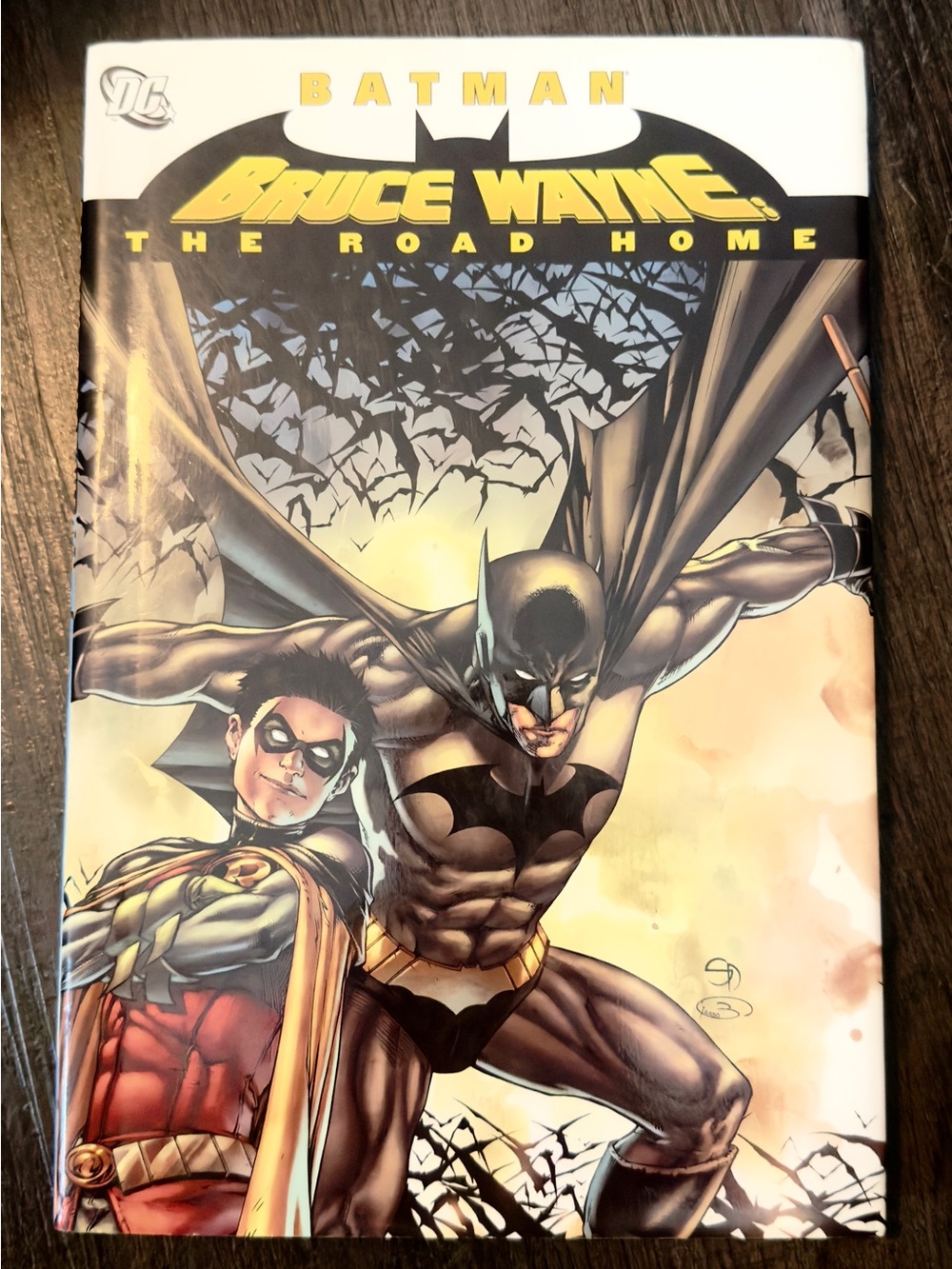 DC Batman Bruce Wayne The Road Home Hardcover - graphic novel